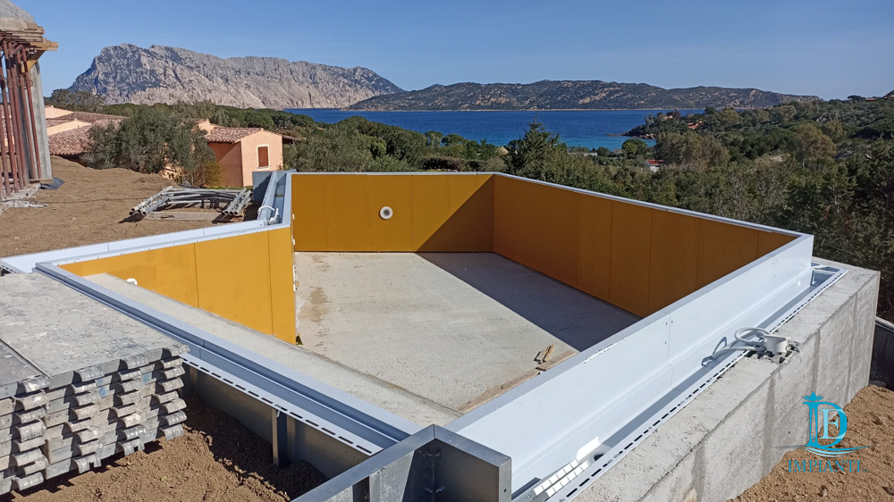 Costruzione piscina in Sardegna by DE Impianti Srl